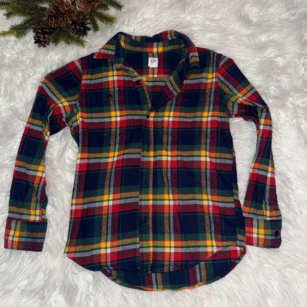Gap - plaid shirt - size medium